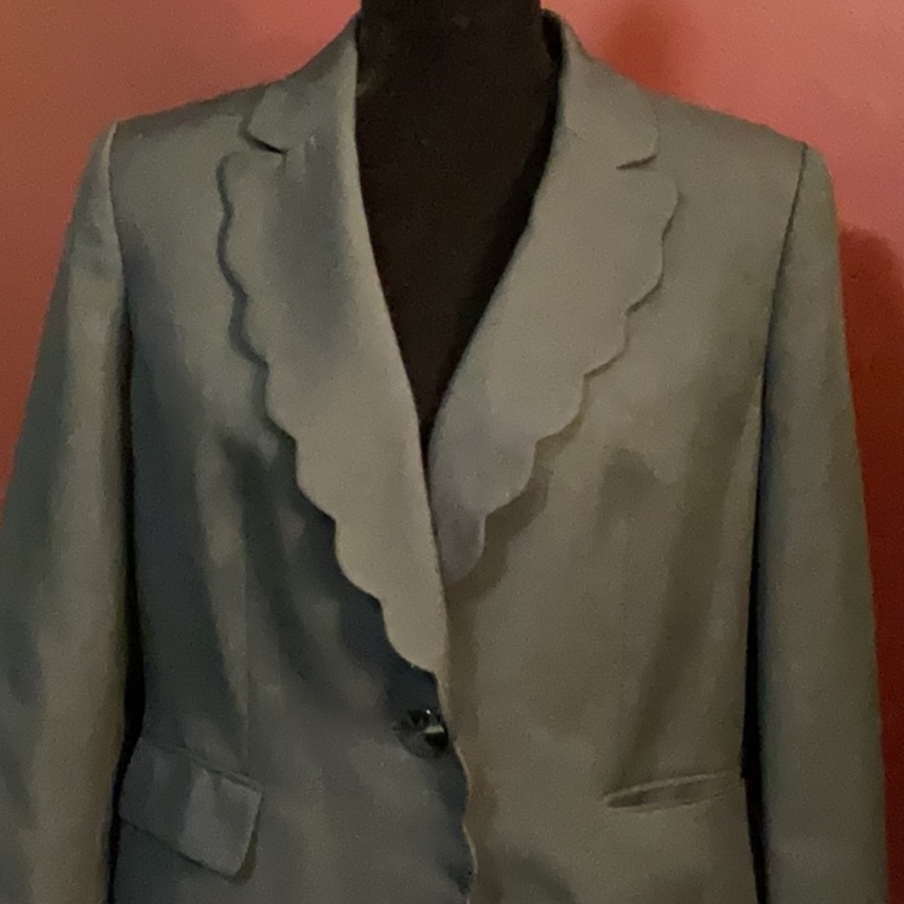 Pretty Kasper Separates Women’s 12 Black Lined Blazer